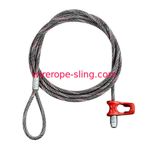 3/4 "X 30 Ft Wire Rope Assemblies with Chokers Eye &amp; Nub Cat - Style