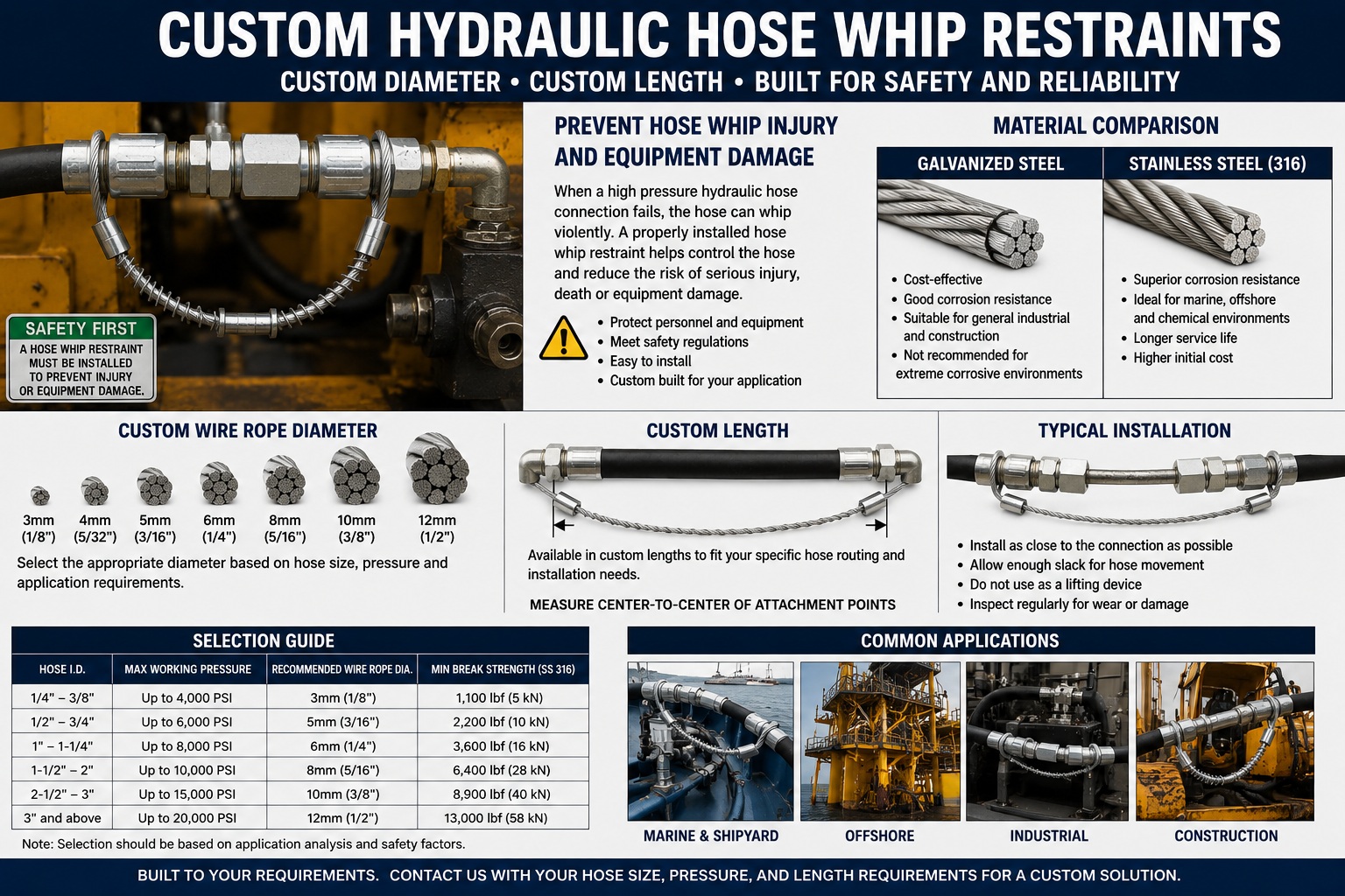 Custom length ضبط الجلد الخرطوم الهيدروليكي for high pressure hose connection
